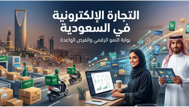 التجارة الالكترونية في السعودية | المتطلبات – الشروط وأبرز مشاكلها