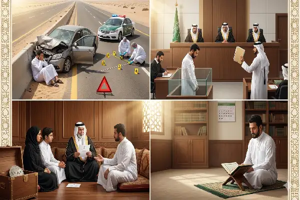 عقوبة القتل الخطأ في السعودية