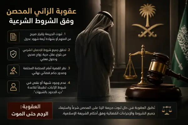 حكم الزاني المحصن مع الدليل