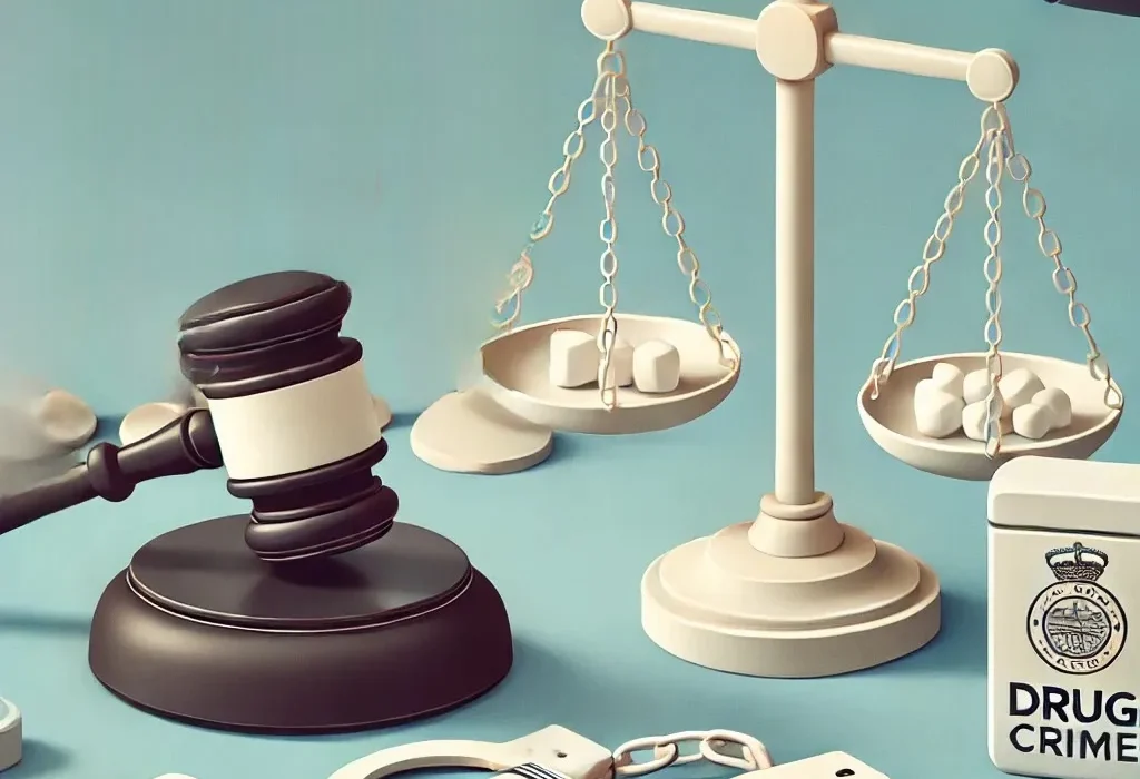تهمة الحيازة والترويج والاتجار بالمخدرات