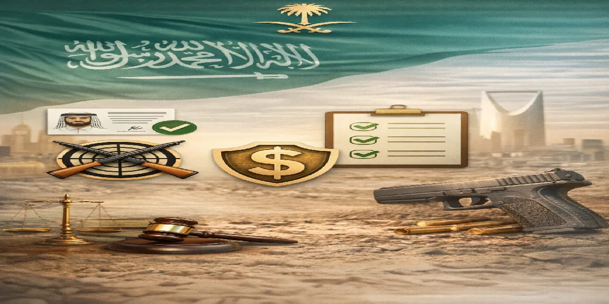 شروط رخصة حمل السلاح في السعودية
