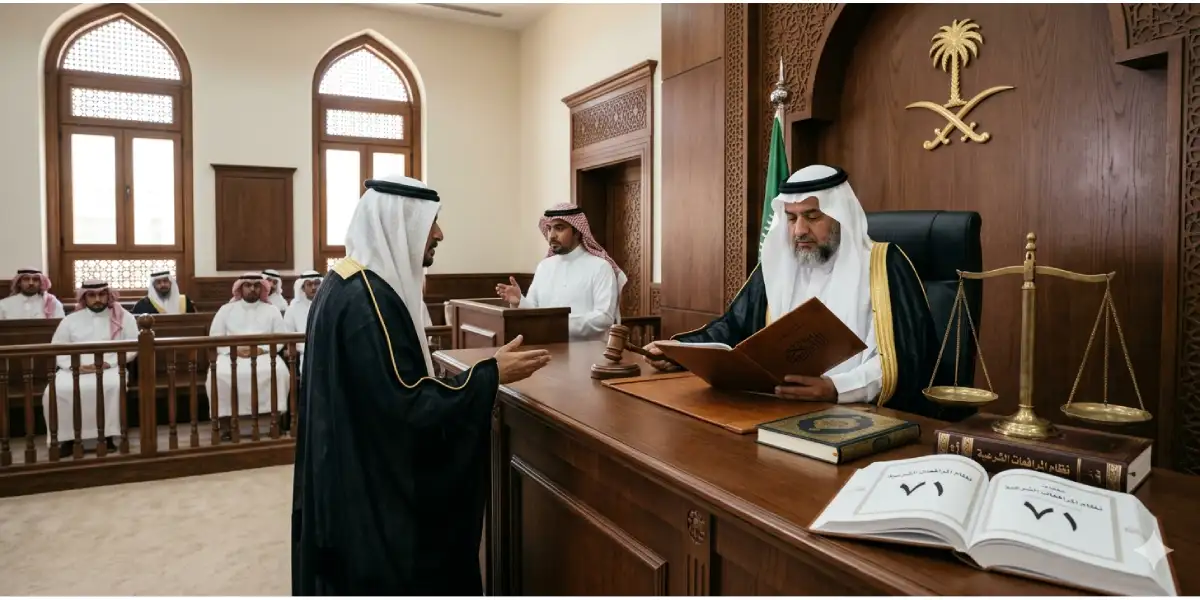 شرح المادة 71 من نظام المرافعات الشرعية في السعودية