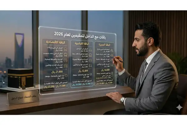 أسعار باقات الحج للمقيمين 2026
